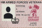 Photo of Veteran ID Card