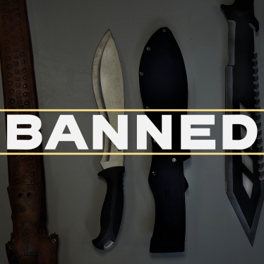 Knives- Banned